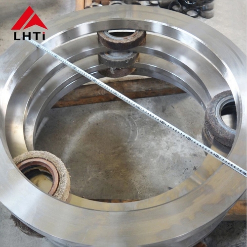 সম্পর্কে সর্বশেষ কোম্পানি খবর LHTI বড় আকারের টাইটানিয়াম রিং জার্মান গ্রাহকদের দ্বারা কাস্টমাইজড