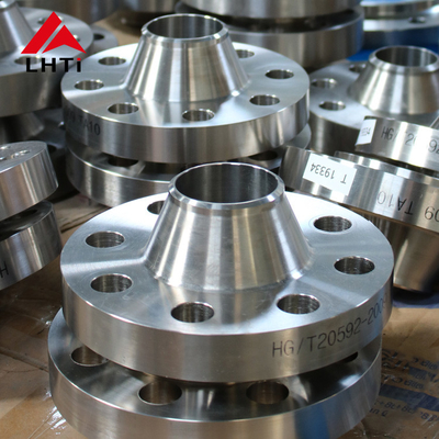 ভালো দাম ASME SB381 B16.5 পাইপ ফিটিং সংযোগের জন্য টাইটানিয়াম অ্যালয় ওয়েল্ড নেক ফ্ল্যাঞ্জ অনলাইন