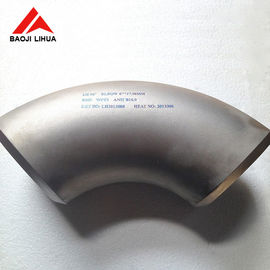 ভালো দাম বিশুদ্ধ টাইটানিয়াম কনুই, লম্বা ব্যাসার্ধের সাথে 45 ডিগ্রী 90 ডিগ্রী টাইটানিয়াম পাইপ ফিটিং অনলাইন