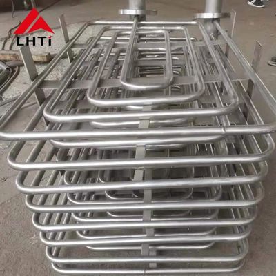 ভালো দাম কনডেন্সার ASME B338 গ্রেড 2 কয়েল টাইটানিয়াম টিউব নমন অনলাইন
