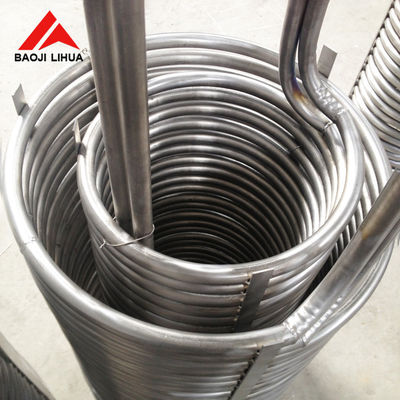 ভালো দাম OD 6mm বিজোড় হিট এক্সচেঞ্জার টাইটানিয়াম টিউব কয়েল ASTM B862 অনলাইন