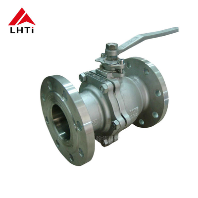 ভালো দাম ASME টাইটানিয়াম বল ভালভ Gr1 Gr2 PN1.6-4.0 MPA NPS 1/2'-12' শিল্প বল ভালভ অনলাইন
