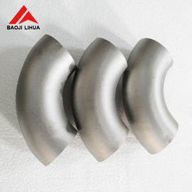 ভালো দাম Gr2 টাইটানিয়াম পাইপ ফিটিং, ASME B16.9 90 ডিগ্রি লম্বা ব্যাসার্ধ কনুই অনলাইন
