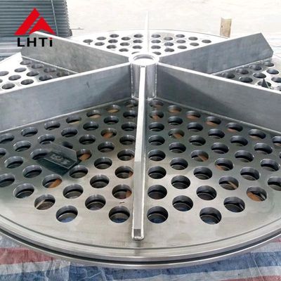 ভালো দাম ASME B381 টাইটানিয়াম সরঞ্জাম টাইটানিয়াম এক্সচেঞ্জার টিউব শীট CNC মেশিনিং অনলাইন