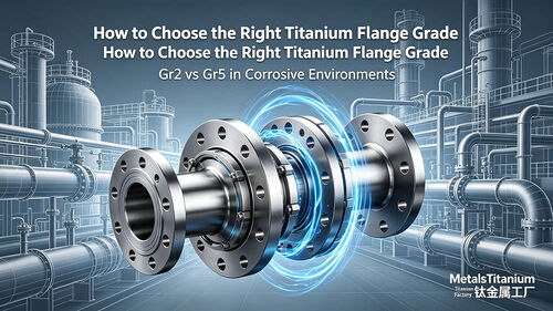 সর্বশেষ কোম্পানি ব্লগ সম্পর্কে How to Choose the Right Titanium Flange Grade: Gr2 vs. Gr5 in Corrosive Environments
