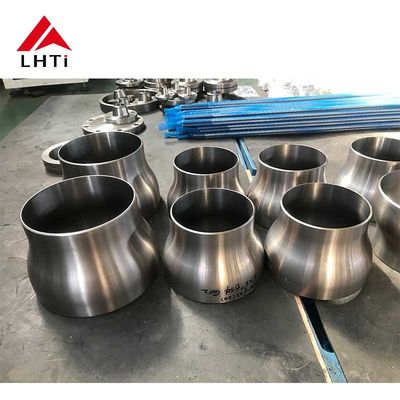 Custom Titanium Flat Flange Made to Drawing